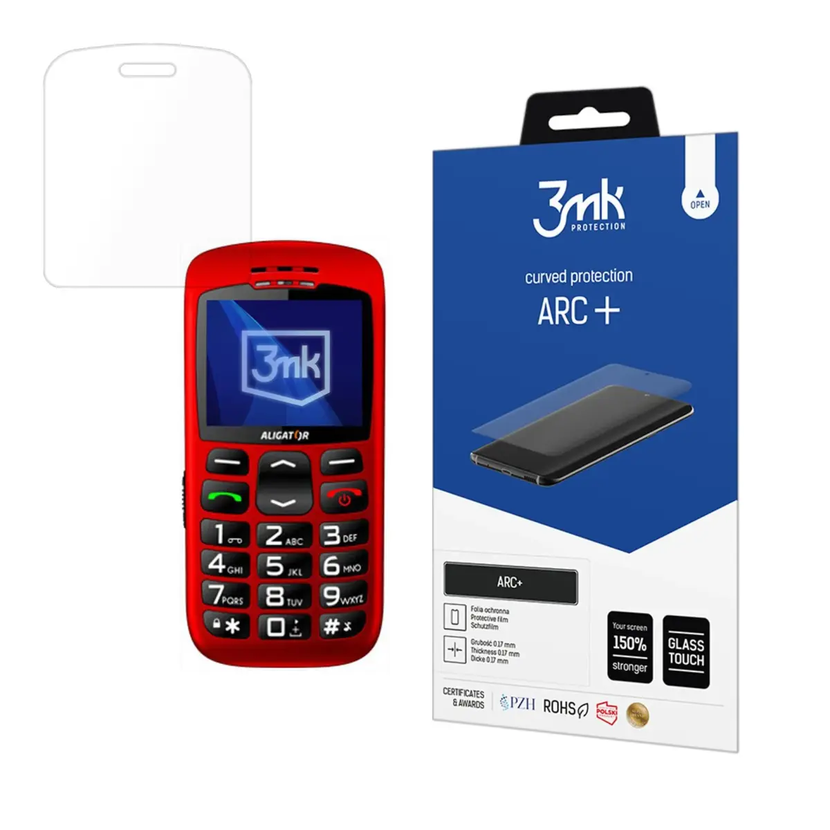 3mk Protection Aligator A690 Senior -