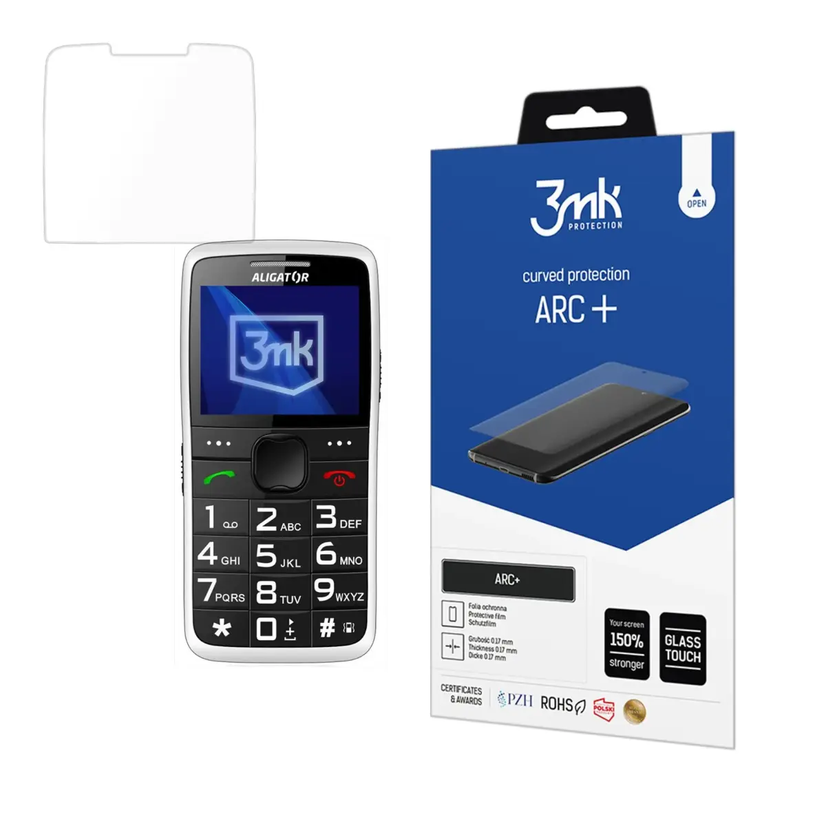 3mk Protection Aligator A675 Senior -