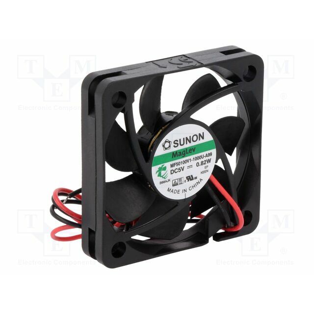 SUNON Fan: DC; 50x50x10mm; axial; 5VDC