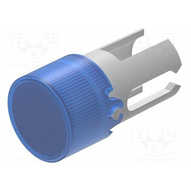 EAO Lamp lens; 19; blue; plastic