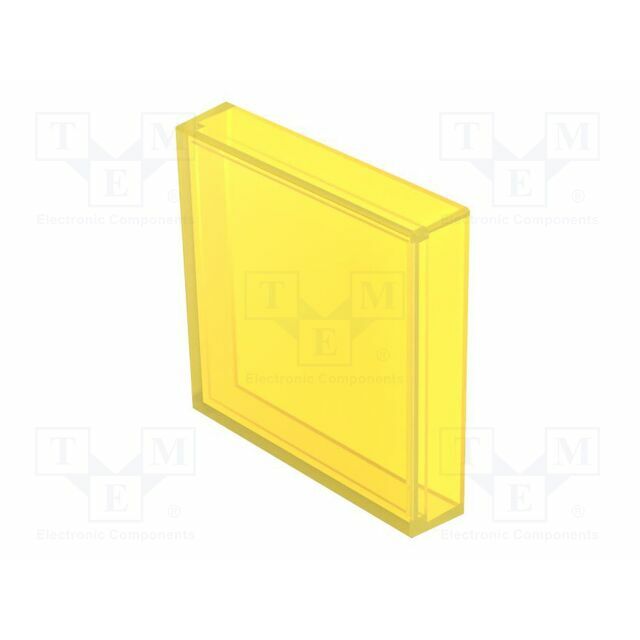 EAO Actuator lens; 04; yellow; plastic