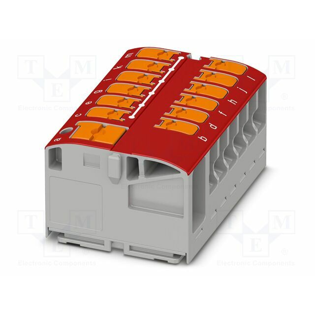 PHOENIX CONTACT Splice terminal: rail; 24A