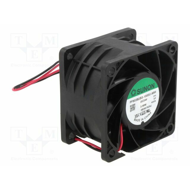 SUNON Fan: DC; 60x60x38mm; axial; 24VDC