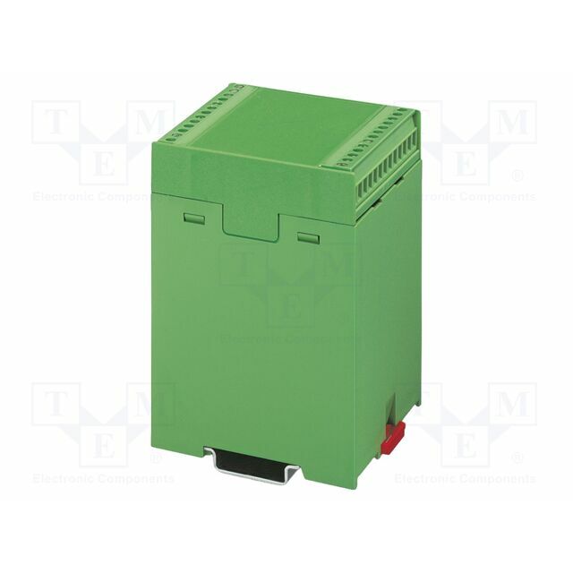 PHOENIX CONTACT Enclosure base; green; UL94HB