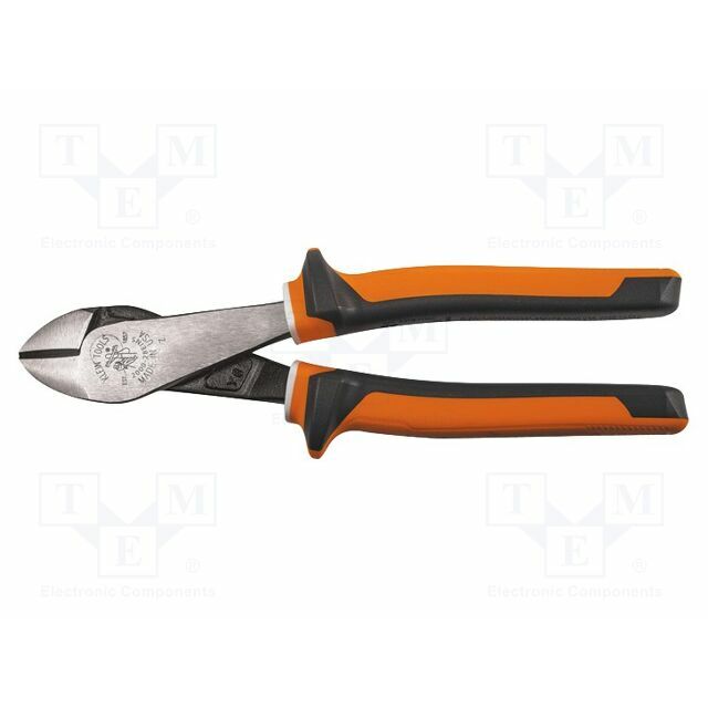 KLEIN TOOLS Side,cutting,insulated; hardened