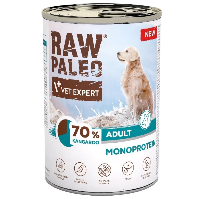 VETEXPERT Raw Paleo Mono Kangaroo -