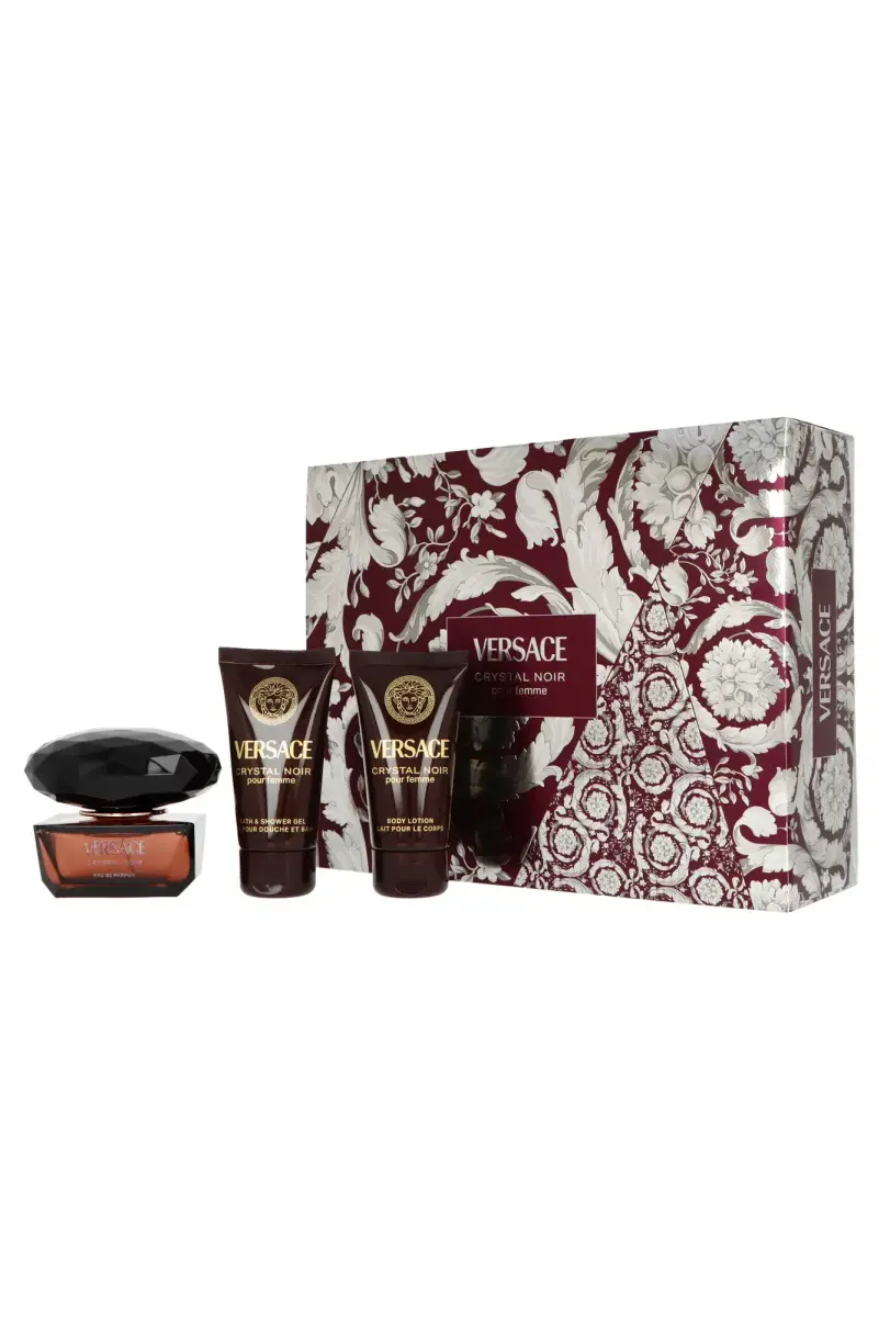 Set Versace Crystal Noir Edp 50ml