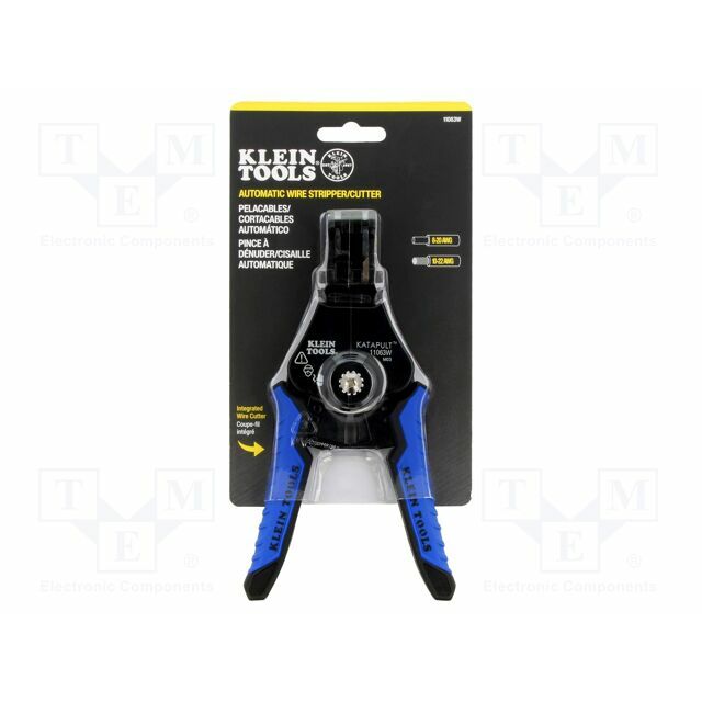 KLEIN TOOLS Stripping tool; 8AWG÷20AWG,12AWG÷22AWG
