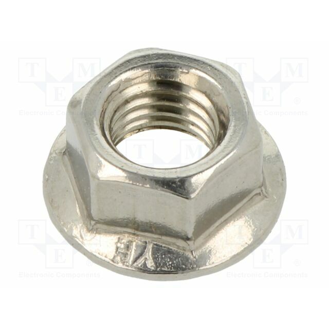 KRAFTBERG Nut; with flange; M10; A2
