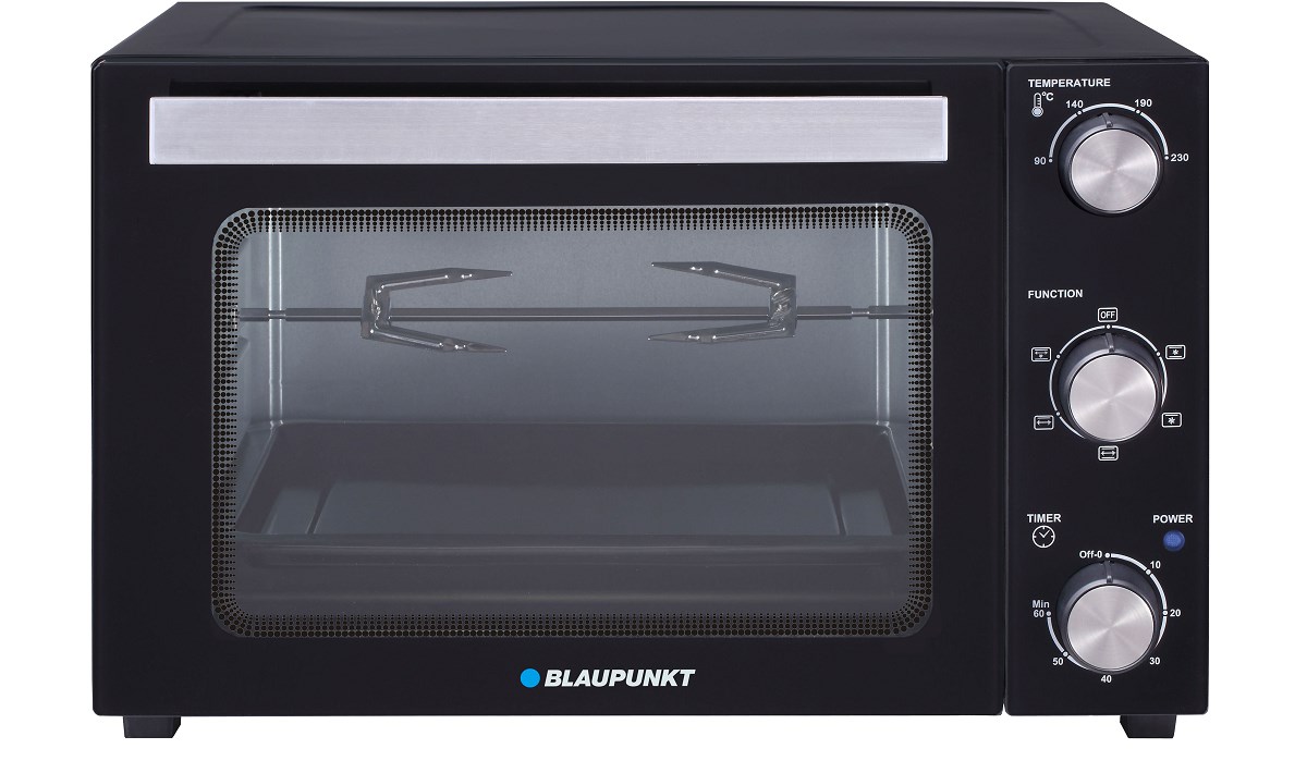 Blaupunkt EOM601 oven Black, Stainless steel