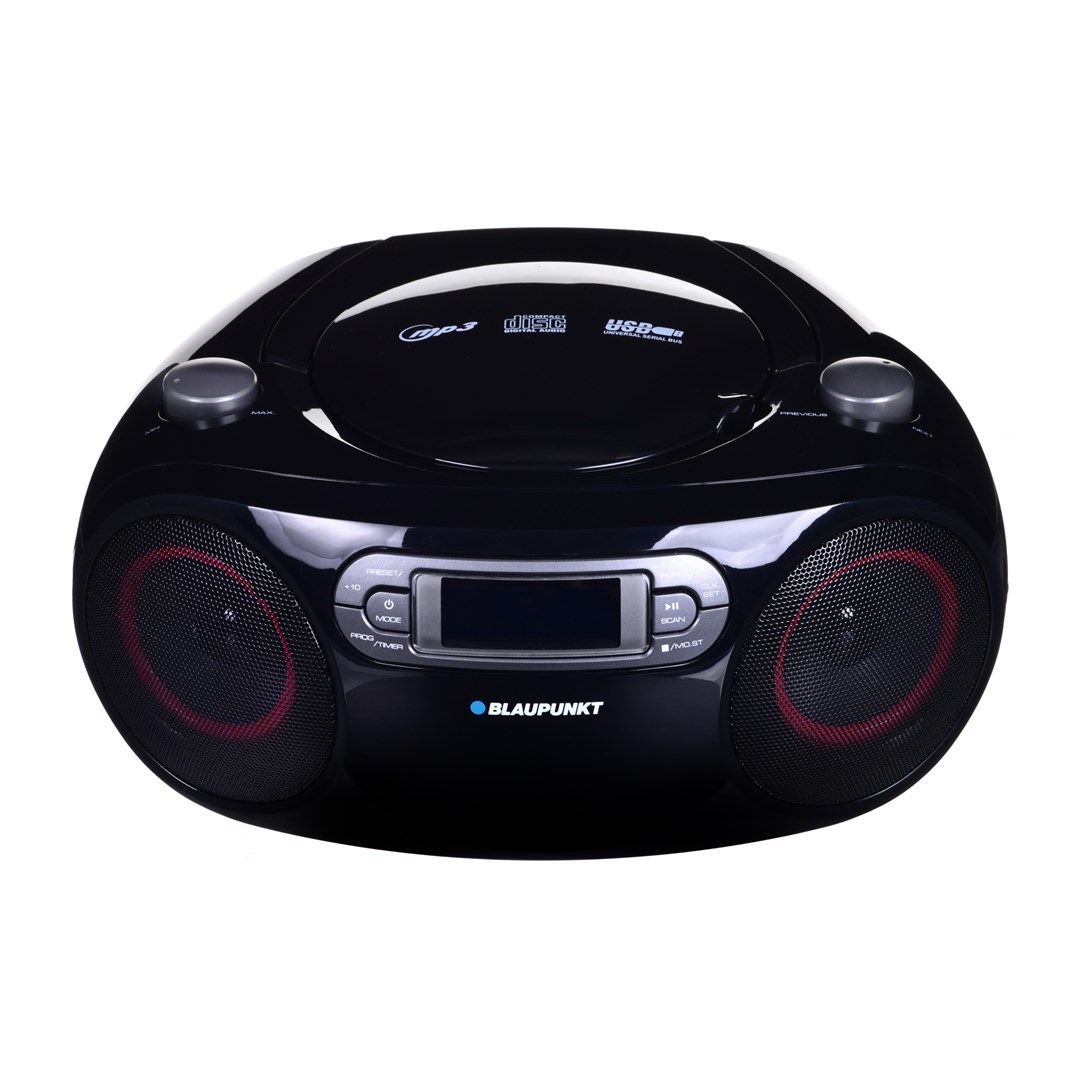 Boombox FM PLL CD/MP3/USB/AUX/Clock/Alarm | BLAUPUNKT