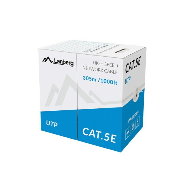 Lanberg LCU5-11CC-0305-S networking cable Grey 305