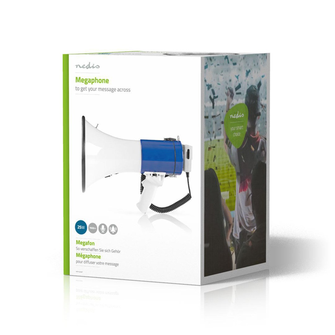 Nedis MEPH200WT Megafons 25W | 34952521