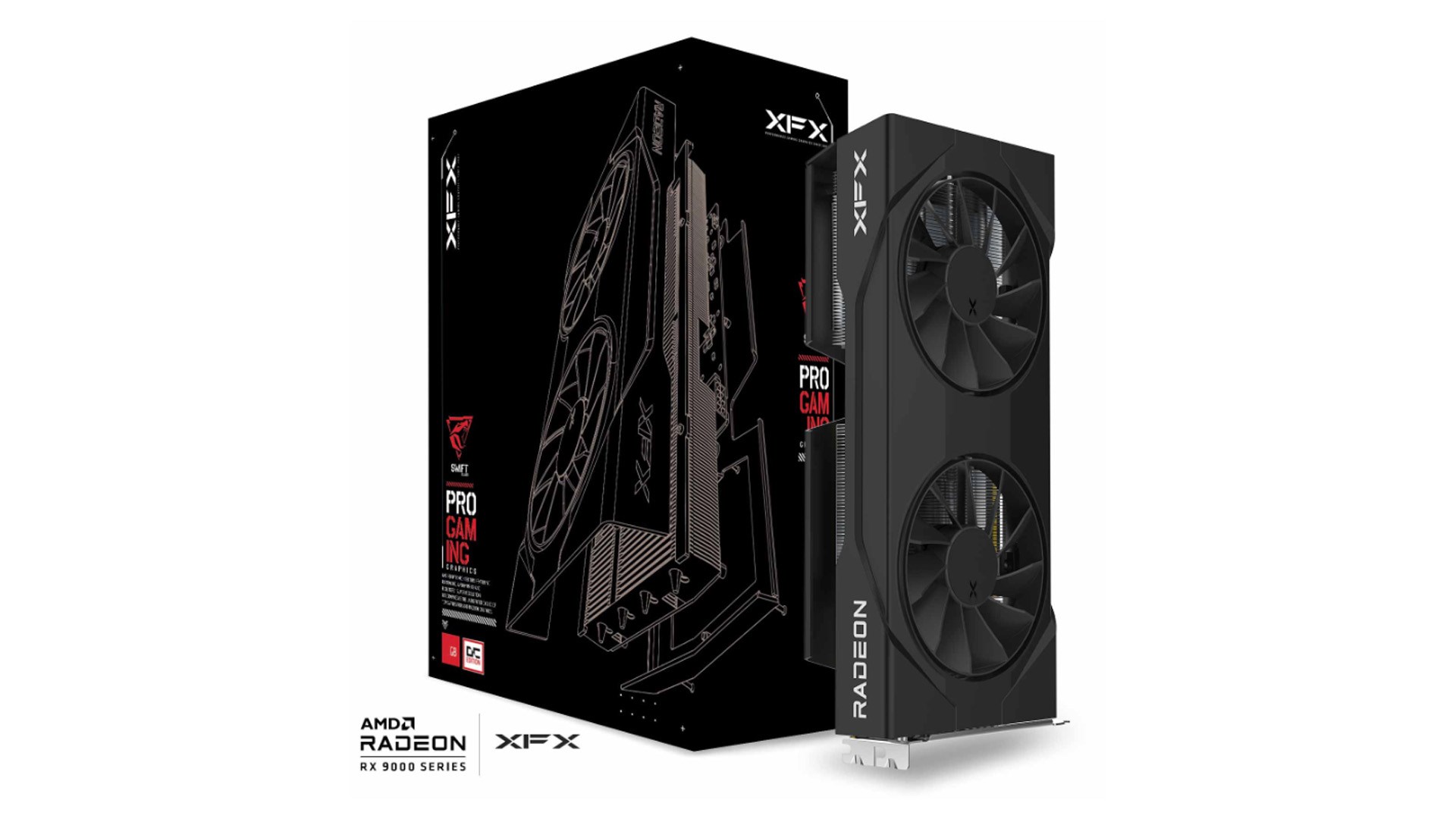 Graphics card. XFX Swift RX 9060XT