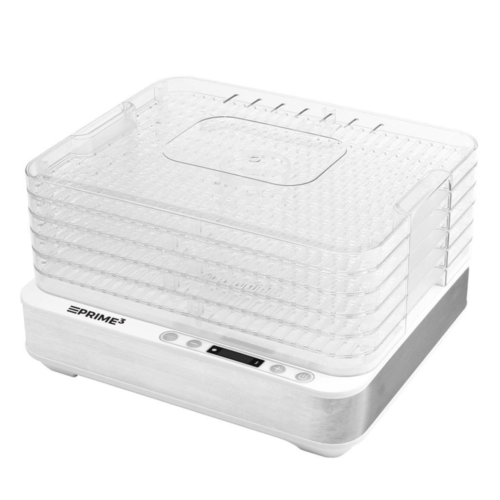 PRIME3 SFD51 food dehydrator Transparent, White