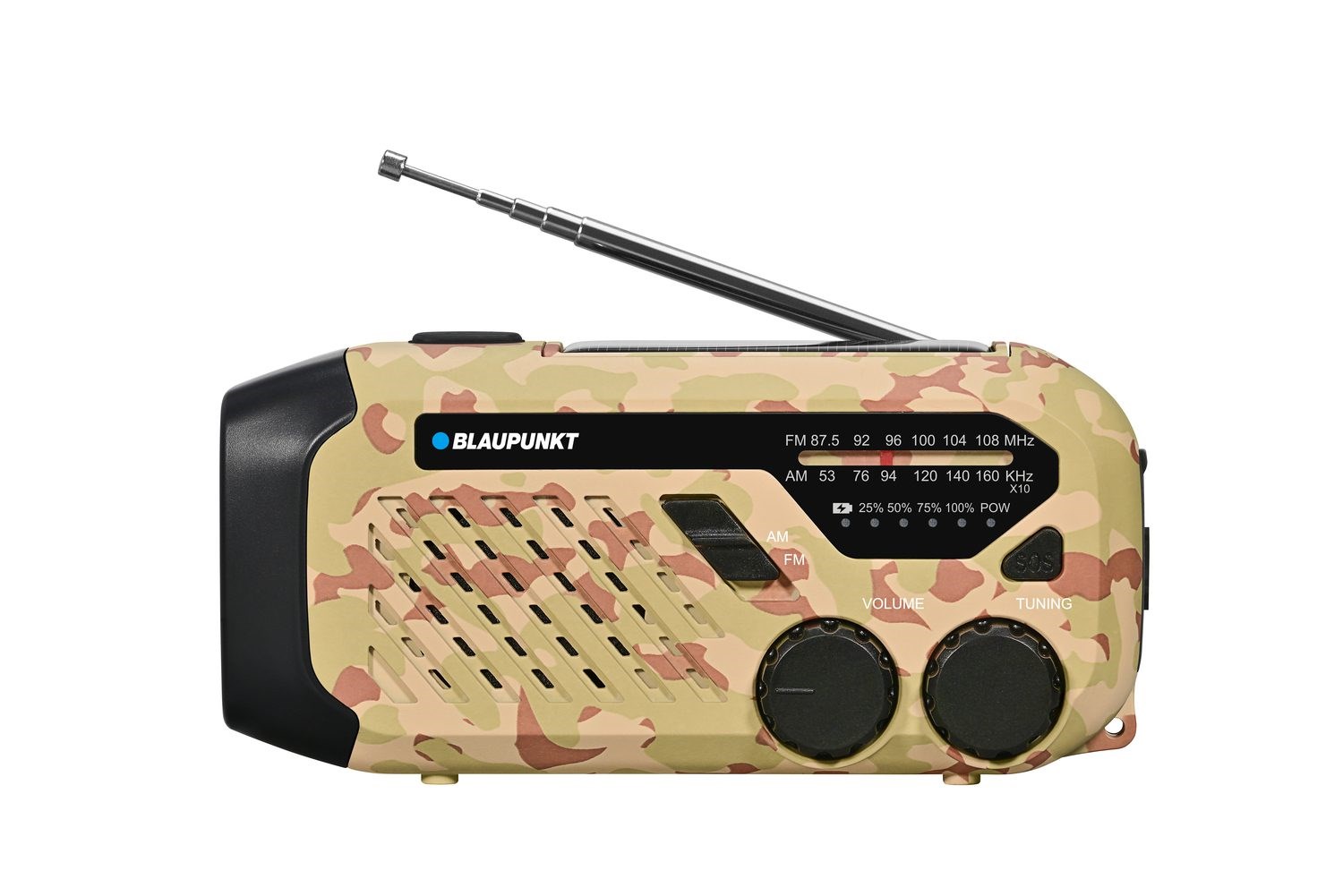 Emergency alarm radio BLAUPUNKT ER10DC, desert