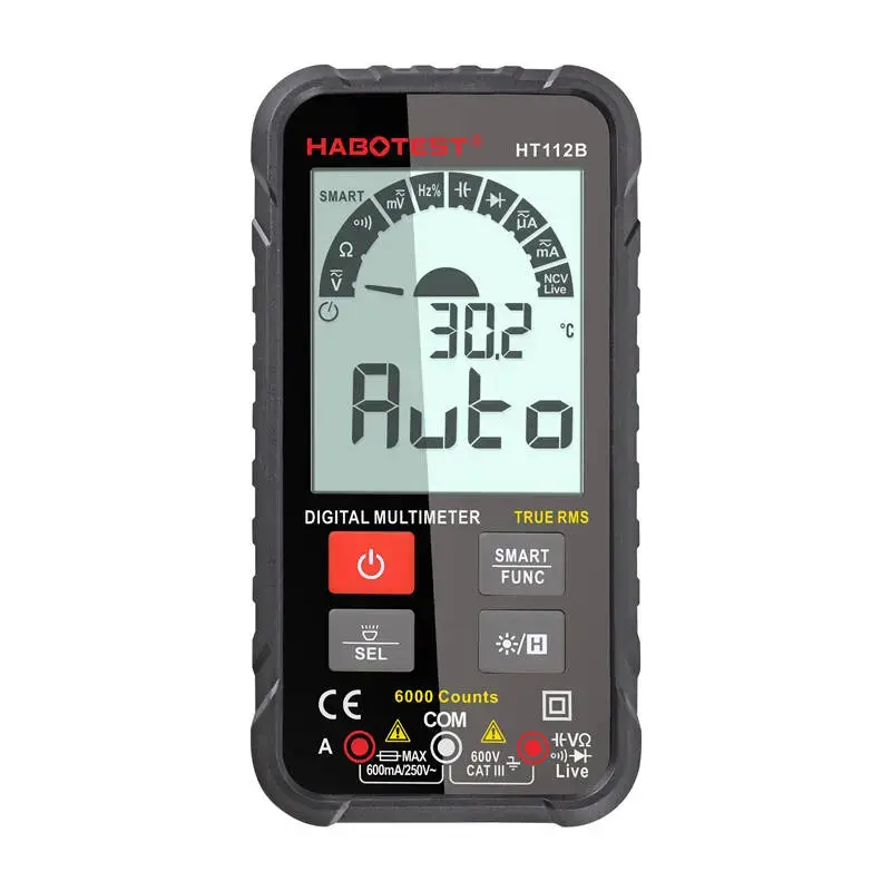 True RMS Digital Universal Multimeter Habotest