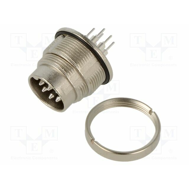 BINDER Connector: M16; socket; male; PIN: