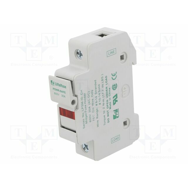 LITTELFUSE Fuse holder; 10x38mm; for DIN