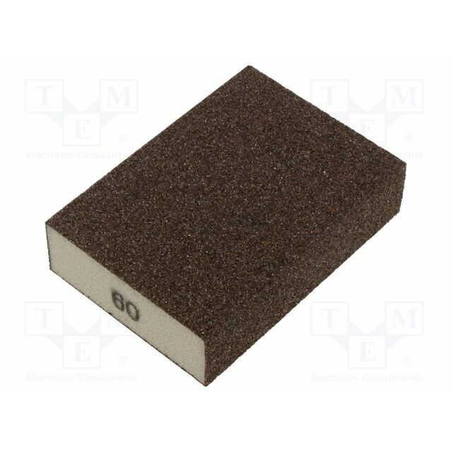 SOLID TOOLS Sponge; 100x70x25mm; Granularity: 60