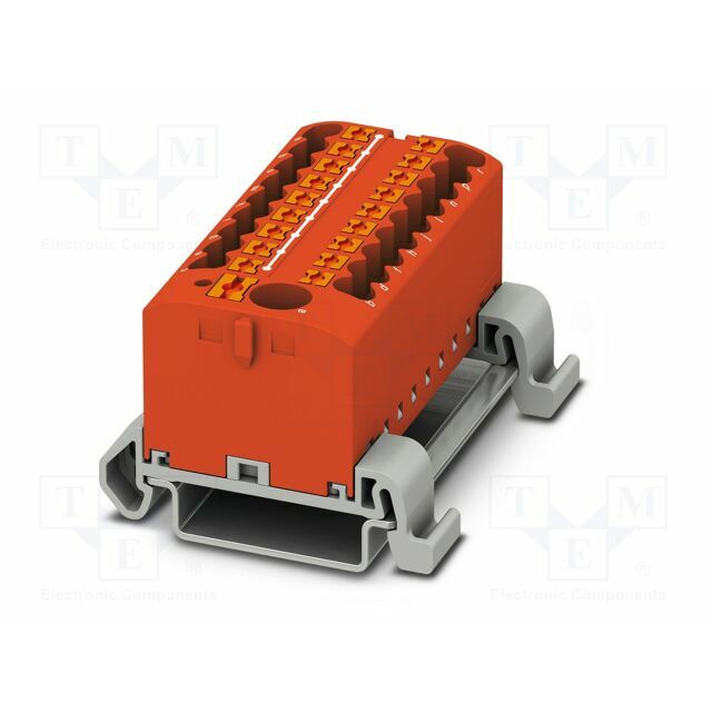 PHOENIX CONTACT Splice terminal: rail; 24A