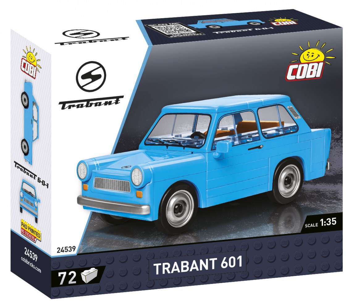 Cobi Klocki Blocks 72 elements Trabant