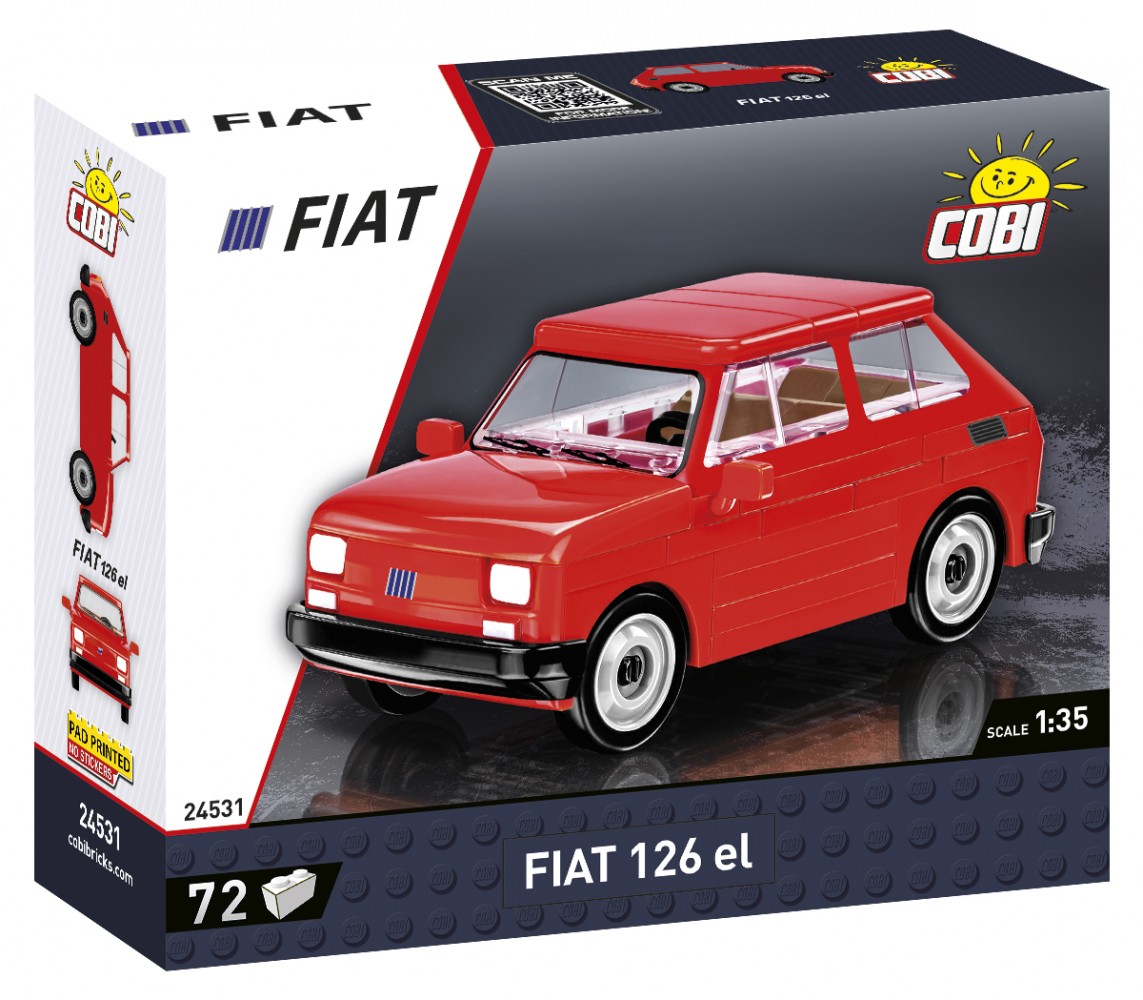 Cobi Klocki Blocks Youngtimer Collection Fiat