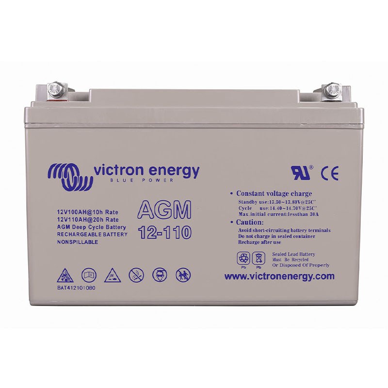 VICTRON ENERGY 12V/110Ah AGM dziļā cikla
