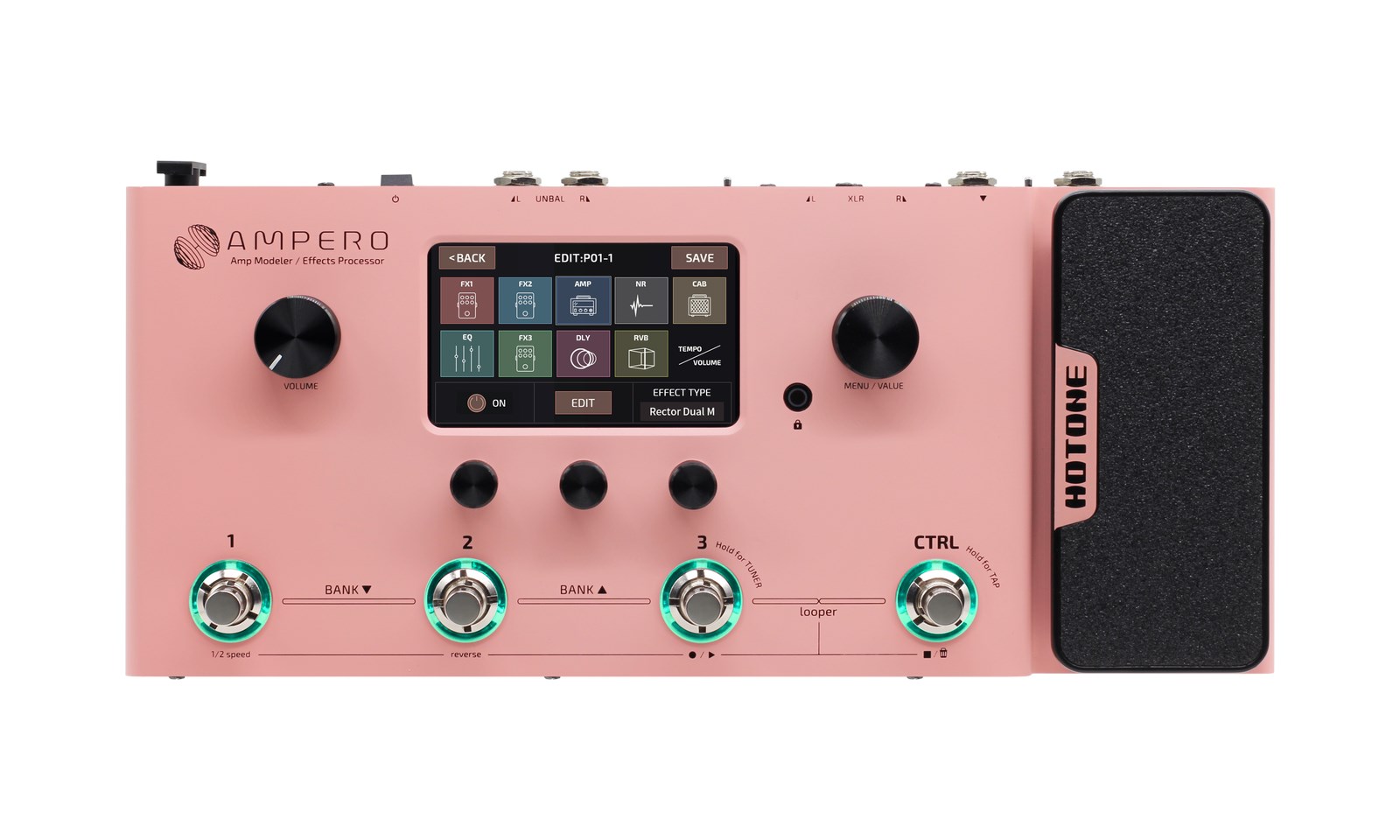Hotone Ampero MP-100 Pink Limited Edition