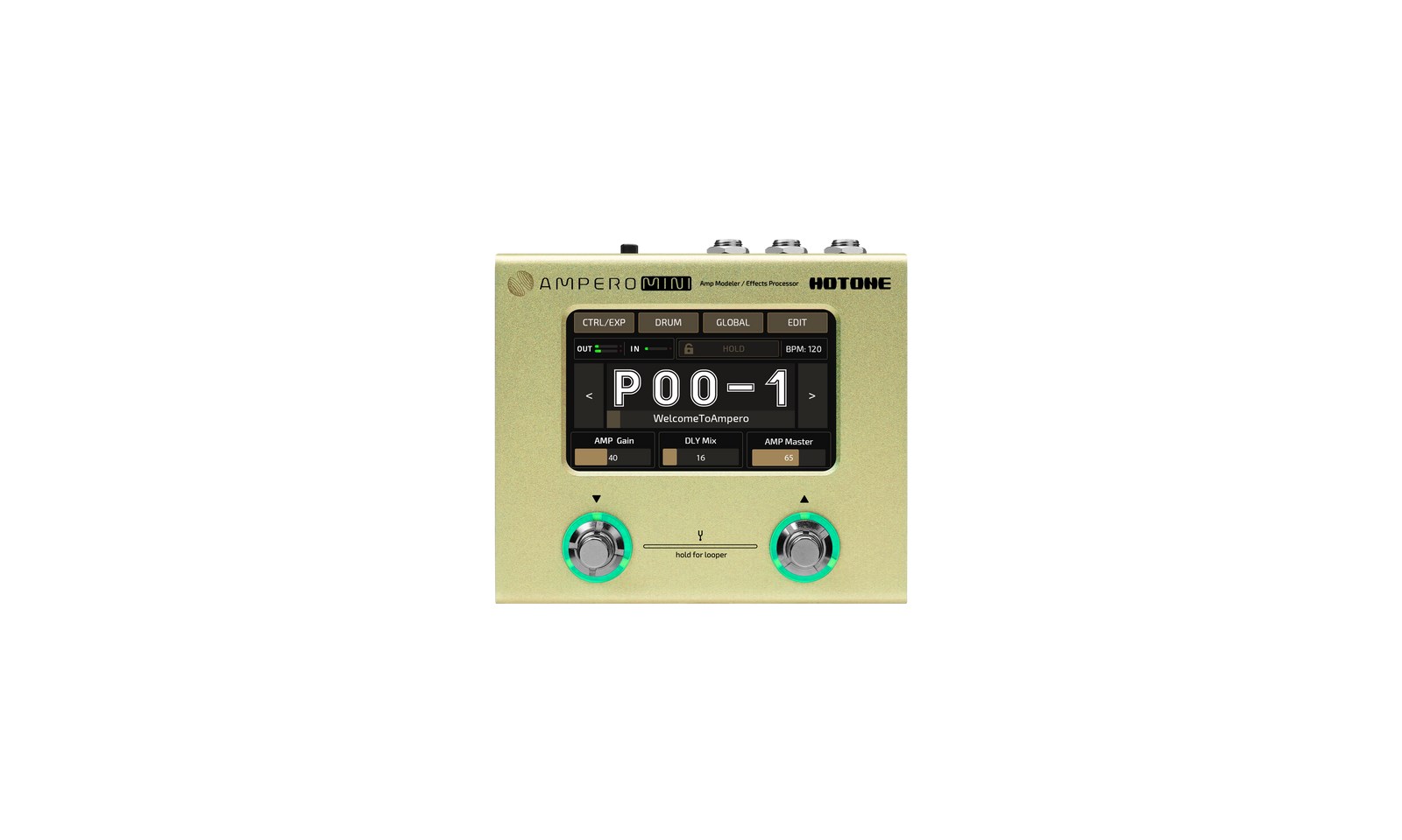 Hotone Ampero Mini MP-50MT Mustard -