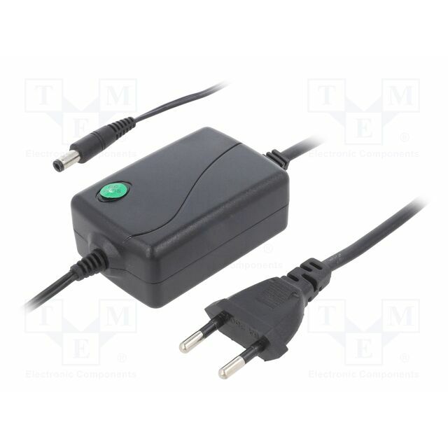Power supply: switching; 12VDC; 1A; Out: