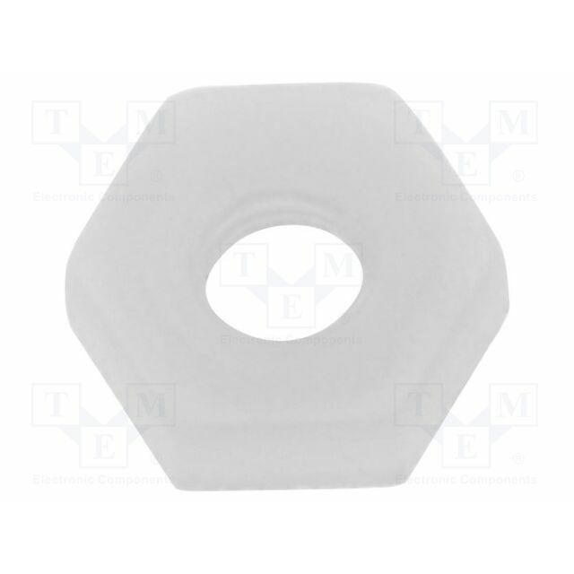 FIX&FASTEN Nut; hexagonal; M2; polyamide; H: