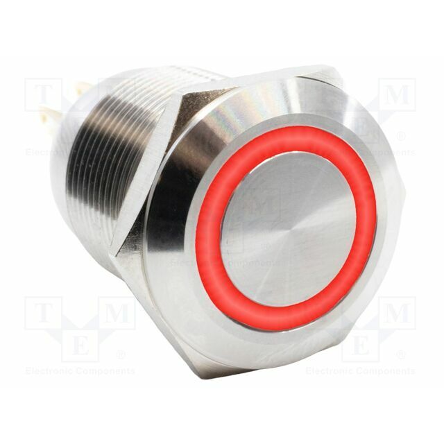 E-SWITCH Switch: vandal resistant; Pos: 2