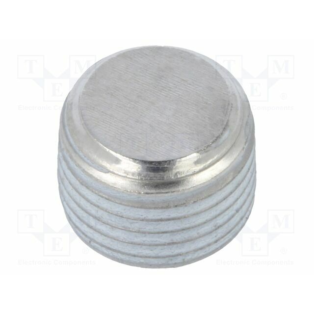 ELESA+GANTER Hexagon head screw plug; with