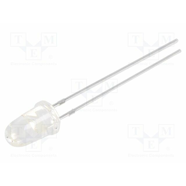 BRIGHTEK (EUROPE) LED; blue; 5mm; 6000÷10000mcd