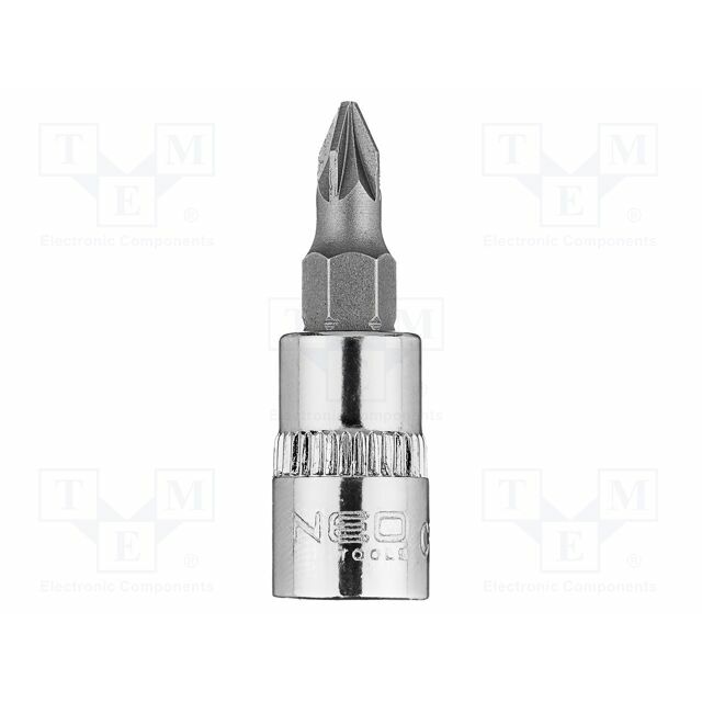 NEO TOOLS Socket: Pozidriv®-bit; PZ1; 1/4"