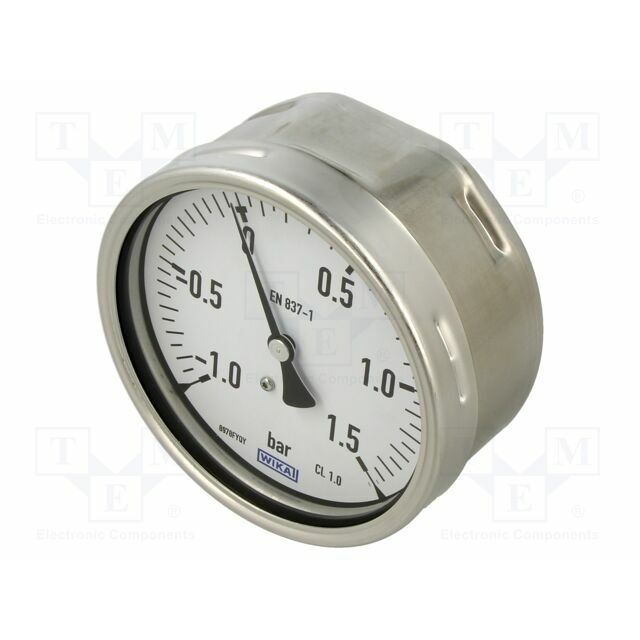 WIKA Manometer; -1÷1.5bar; Class: 1
