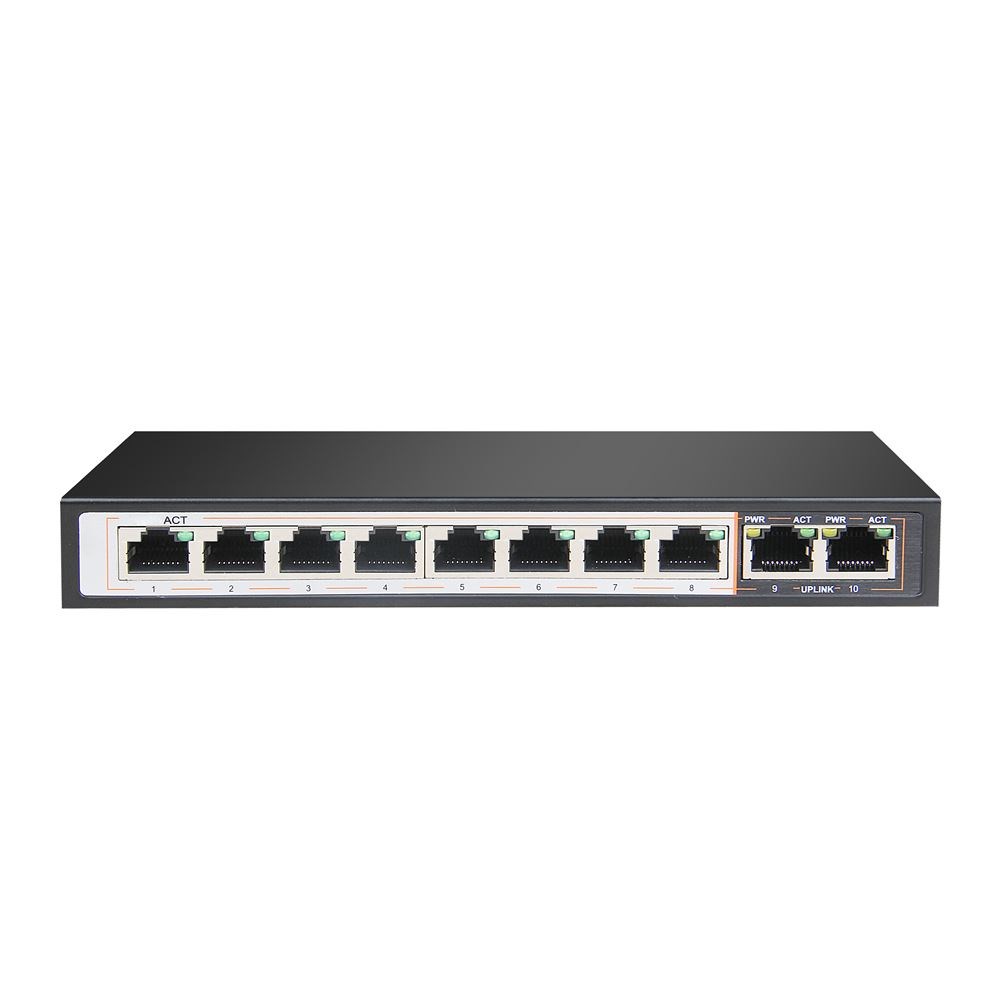 Slēdzis Extralink PERSES 8x Gigabit PoE/PoE+