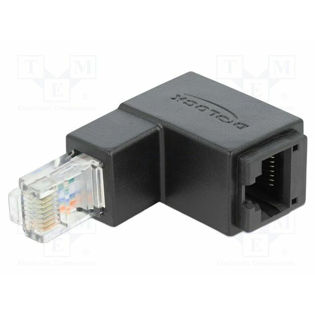 Adapter; Cat 6; RJ45 socket,RJ45
