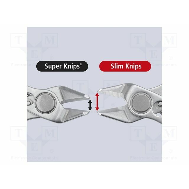 KNIPEX Side,cutting,precision; return spring