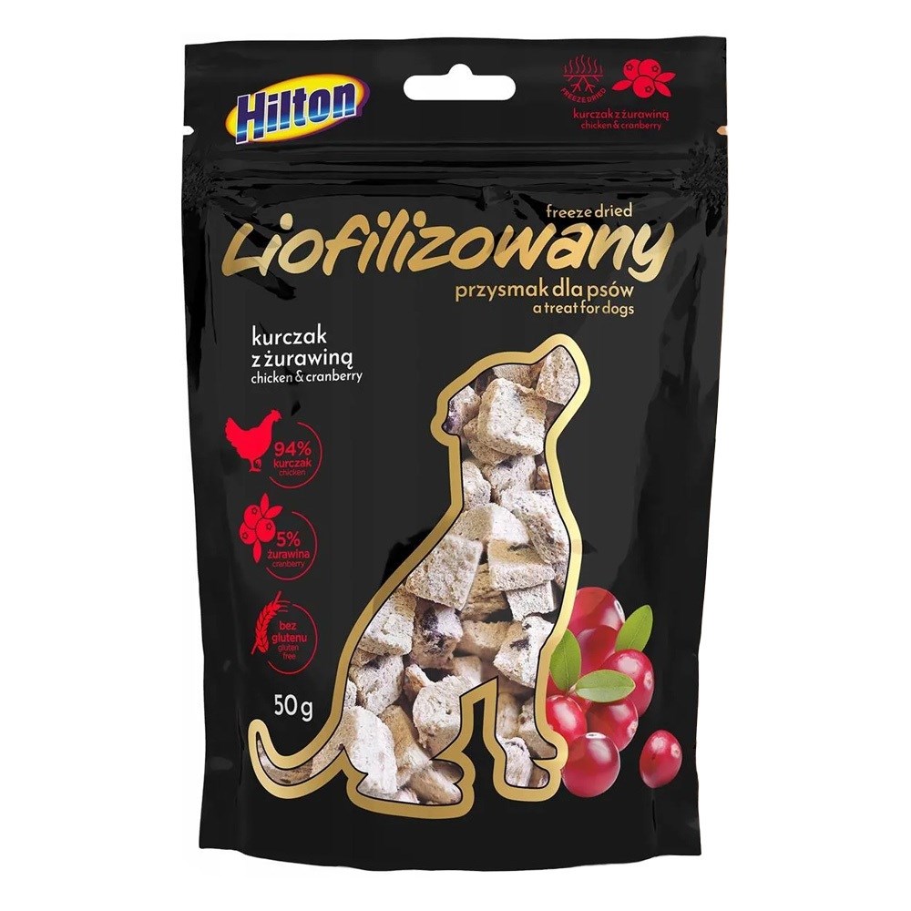 HILTON Freeze-dried chicken with cranberries Mono