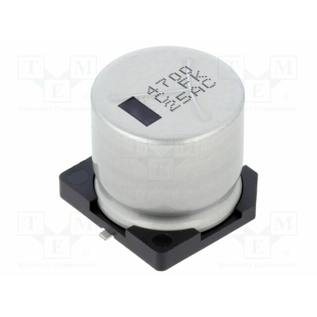 PANASONIC Capacitor: electrolytic; low ESR; SMD
