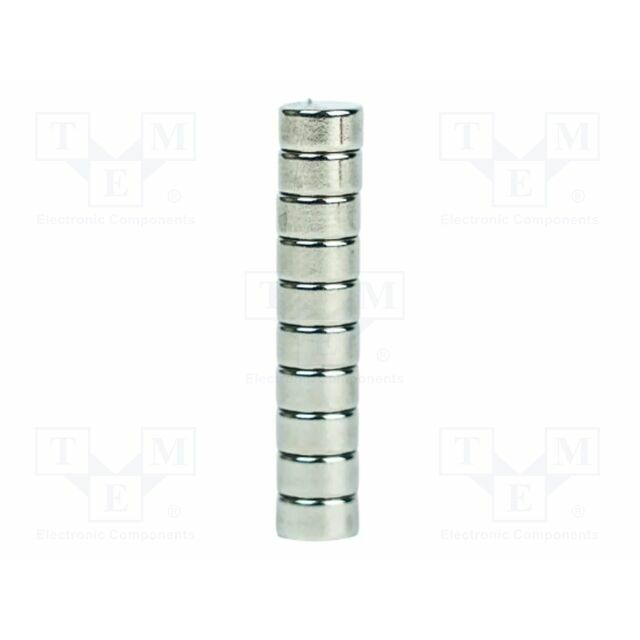 Eclipse Magnetics Magnet: permanent; NdFeB; 10N