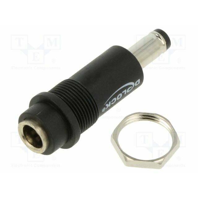 Adapter; DC 5,5/2,1 socket