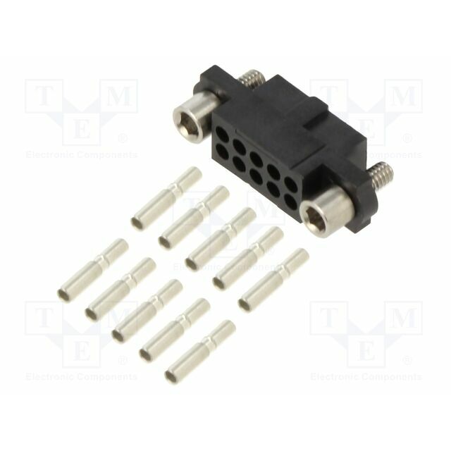 HARWIN Connector: wire-wire/PCB; plug; female; PIN: