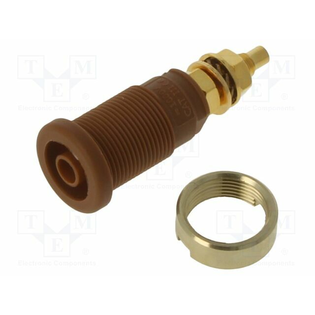 HIRSCHMANN T&M Laboratory connector: 4mm banana