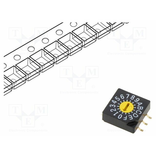 NIDEC COPAL ELECTRONICS Encoding switch; HEX/BCD