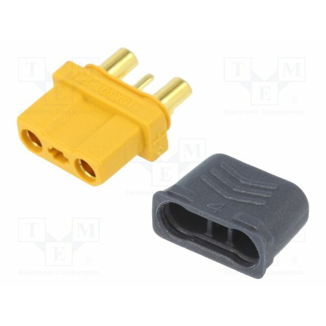 AMASS Connector: DC supply; plug; female