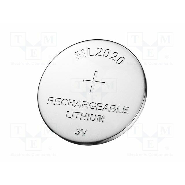 AKYGA BATTERY Re-battery: Li-Mn; ML2020; 40mAh