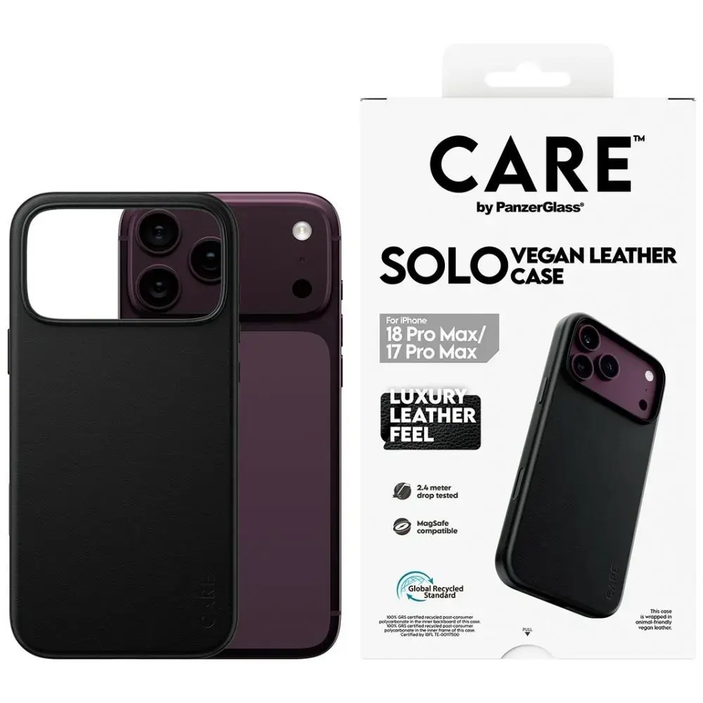 CARE by PanzerGlass Solo Vegan Leather